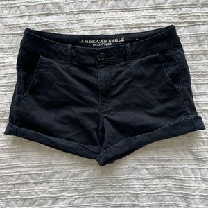 American Eagle Black Midi Short - 12